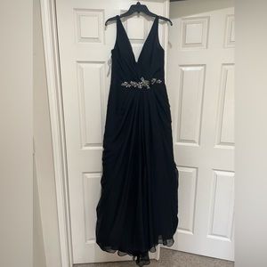 Love‎ by Enzoani - Bridesmaid Sweetheart Neck Black Beaded Skirt full dress 14